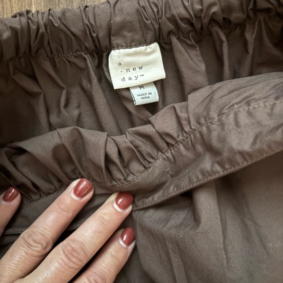 a new day Dark Brown A-Line Skirt - Picture 2 of 3